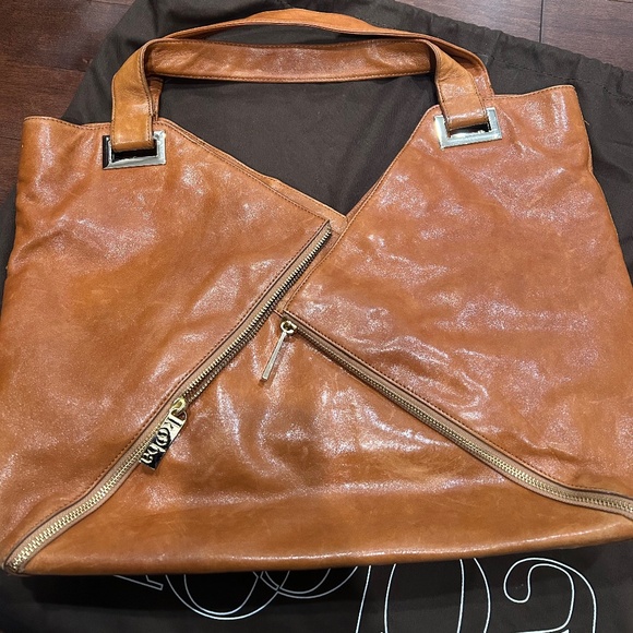 Kooba Tan 100 percent leather large shoulder bag - Picture 1 of 13